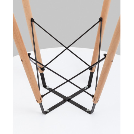 Стол|Stool Group|EAMES DSW D100, белый, столешница МДФ, ножки метал, массив бука