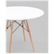 Стол|Stool Group|EAMES DSW D100, белый, столешница МДФ, ножки метал, массив бука Стол|Stool Group|EAMES DSW D100, белый, столешница МДФ, ножки метал, массив бука