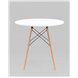 Стол|Stool Group|EAMES DSW D80, белый, столешница МДФ, ножки метал, массив бука Стол|Stool Group|EAMES DSW D80, белый, столешница МДФ, ножки метал, массив бука
