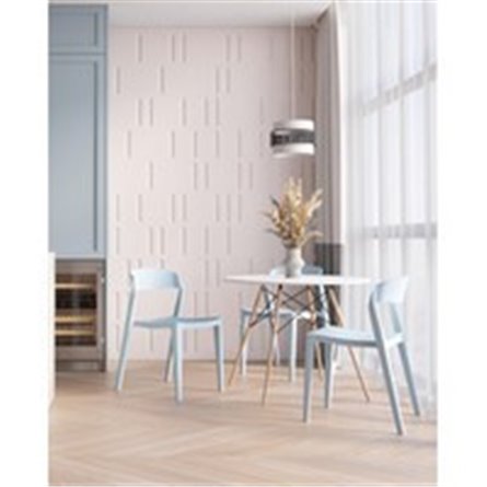 Стол|Stool Group|EAMES DSW D90, белый, столешница МДФ, ножки метал, массив бука