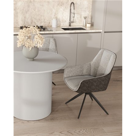 Стол|Stool Group|Ballet 100*75 столешница серый ножки металл