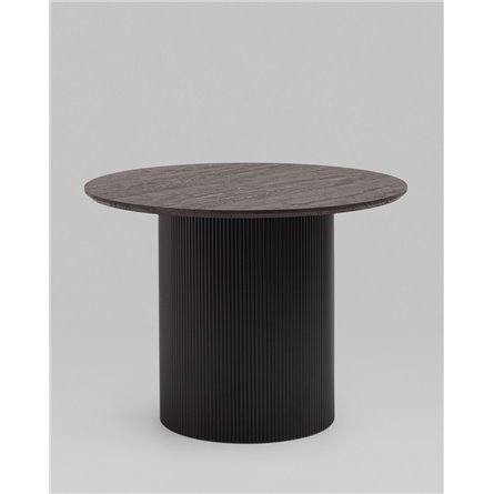 Стол|Stool Group|Ballet 100*75 столешница темное дерево ножки металл