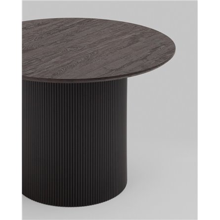 Стол|Stool Group|Ballet 100*75 столешница темное дерево ножки металл