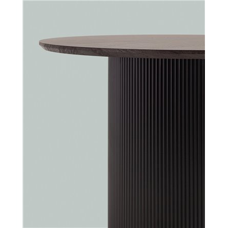 Стол|Stool Group|Ballet 100*75 столешница темное дерево ножки металл