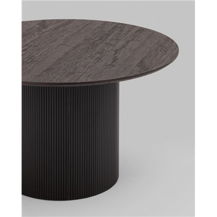 Стол|Stool Group|Ballet 120*75 столешница темное дерево ножки металл