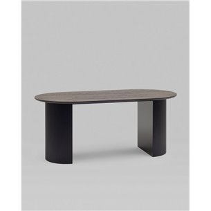 Стол|Stool Group|Ballet 180*90*75 столешница темное дерево ножки металл