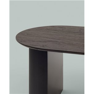 Стол|Stool Group|Ballet 180*90*75 столешница темное дерево ножки металл
