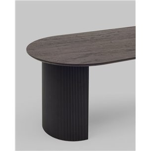 Стол|Stool Group|Ballet 180*90*75 столешница темное дерево ножки металл