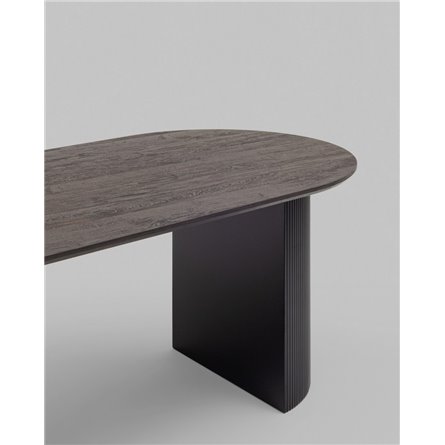 Стол|Stool Group|Ballet 180*90*75 столешница темное дерево ножки металл