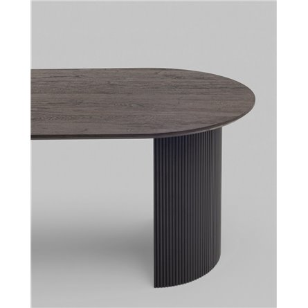 Стол|Stool Group|Ballet 180*90*75 столешница темное дерево ножки металл
