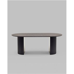 Стол|Stool Group|Ballet 200*100*75 столешница темное дерево ножки металл