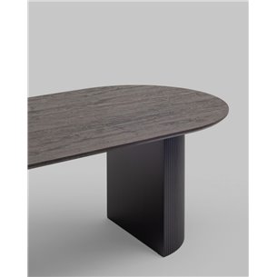 Стол|Stool Group|Ballet 200*100*75 столешница темное дерево ножки металл