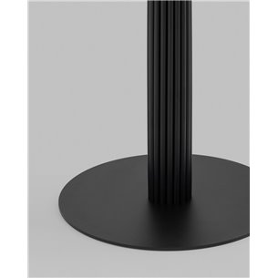 Стол|Stool Group|Stem D90 мрамор, столешница МДФ, ножка металлическая черная