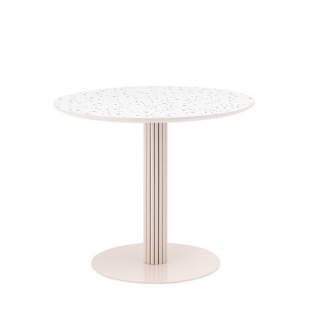 Стол обеденный Stem D90 терраццо