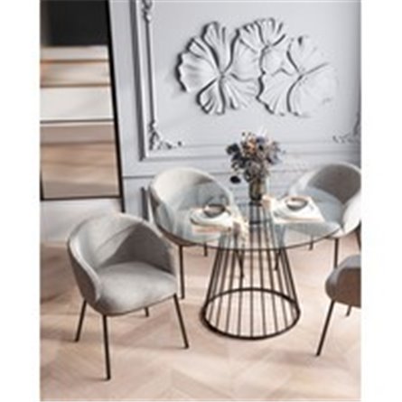 Стол|Stool Group|обеденный Ливерпуль 120*120 стекло