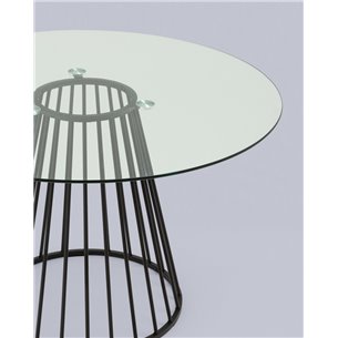 Стол|Stool Group|обеденный Ливерпуль 120*120 стекло