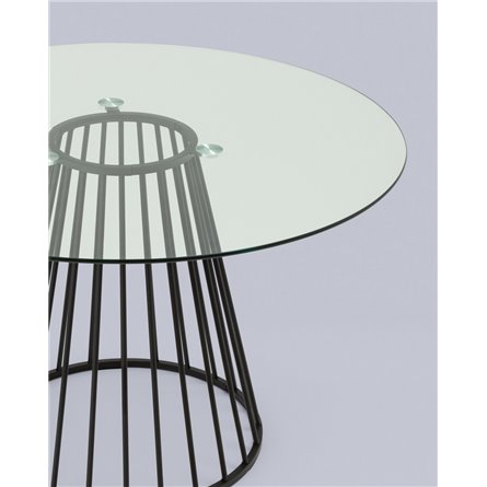 Стол|Stool Group|обеденный Ливерпуль 120*120 стекло