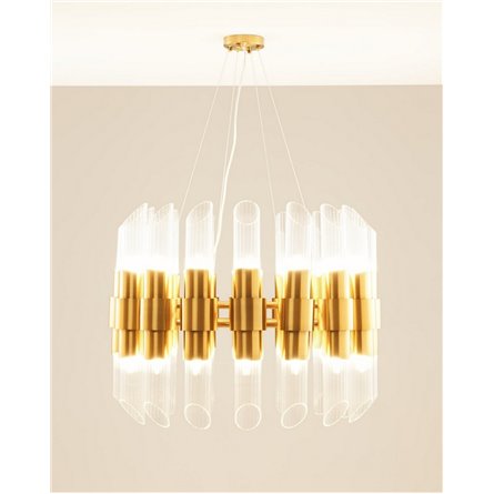 Люстра|Moderli|Moderli V10270-32P Strict подвесная в современном стиле