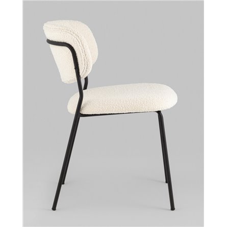 Стул|Stool Group|Кэрол без подлокотников букле белый