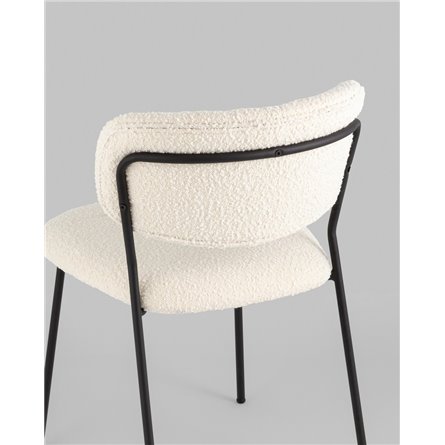 Стул|Stool Group|Кэрол без подлокотников букле белый