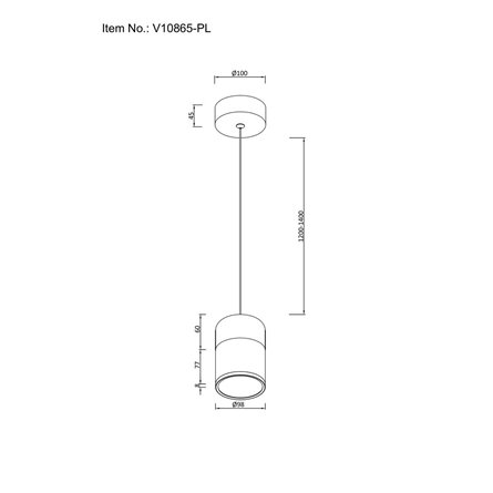 Светильник|Moderli|Moderli V10865-PL Rinna подвесной светодиодный