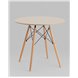 Стол|Stool Group|EAMES DSW D80, бежевый, столешница МДФ, ножки метал, массив бука Стол|Stool Group|EAMES DSW D80, бежевый, столешница МДФ, ножки метал, массив бука