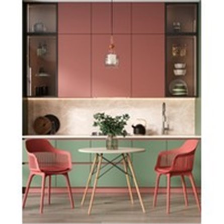 Стол|Stool Group|EAMES DSW D80, бежевый, столешница МДФ, ножки метал, массив бука