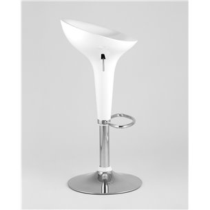 Комплект из двух стульев|Stool Group|Bomba (Бомба) белый, газ-лифт, сиденье из акрила ABS 2 шт