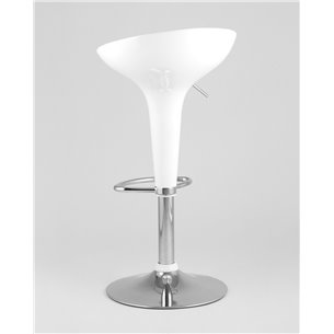 Комплект из двух стульев|Stool Group|Bomba (Бомба) белый, газ-лифт, сиденье из акрила ABS 2 шт