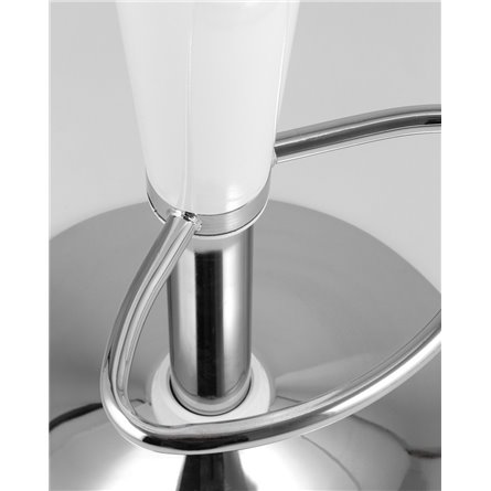 Комплект из двух стульев|Stool Group|Bomba (Бомба) белый, газ-лифт, сиденье из акрила ABS 2 шт