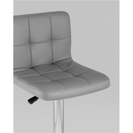 Комплект из двух стульев|Stool Group|Малави LITE серый поворотно-подъемный механизм газ-лифт обивка сиденья из искусственной кож
