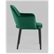 Стул|Stool Group|Венера велюр изумрудный мебельная ткань велюр металлические черные ножки Стул|Stool Group|Венера велюр изумрудный мебельная ткань велюр металлические черные ножки