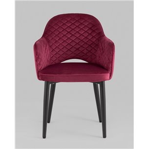Стул|Stool Group|Венера диамант велюр бордовый