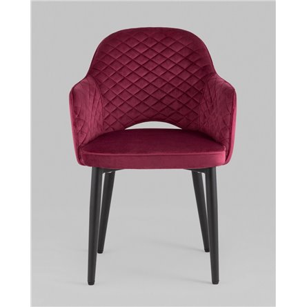 Стул|Stool Group|Венера диамант велюр бордовый