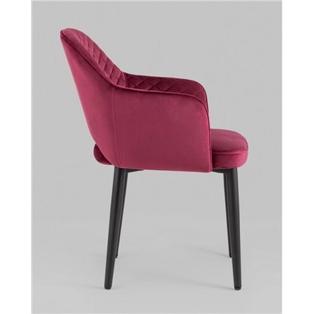 Стул|Stool Group|Венера диамант велюр бордовый