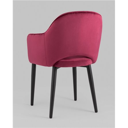 Стул|Stool Group|Венера диамант велюр бордовый