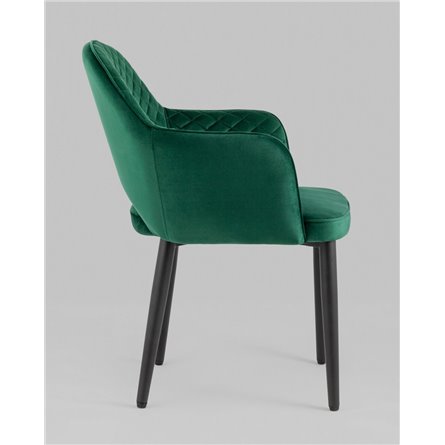Стул|Stool Group|Венера диамант велюр изумрудный мебельная ткань велюр