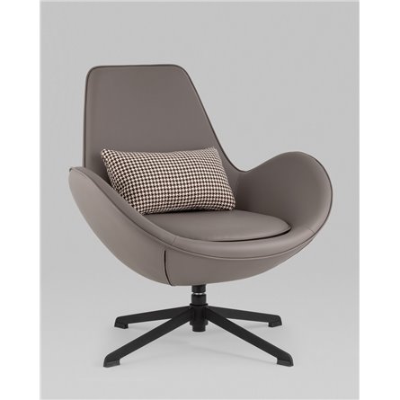 Кресло|TopChairs|Ostra экокожа серый