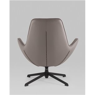 Кресло|TopChairs|Ostra экокожа серый