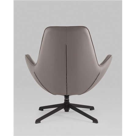 Кресло|TopChairs|Ostra экокожа серый