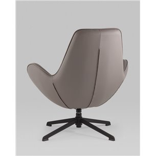 Кресло|TopChairs|Ostra экокожа серый