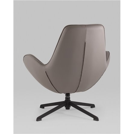 Кресло|TopChairs|Ostra экокожа серый