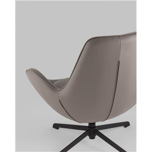 Кресло|TopChairs|Ostra экокожа серый