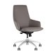 Кресло офисное TopChairs Bow серый