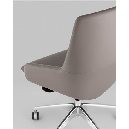 Компьютерное кресло|TopChairs|офисное TopChairs Bow серый