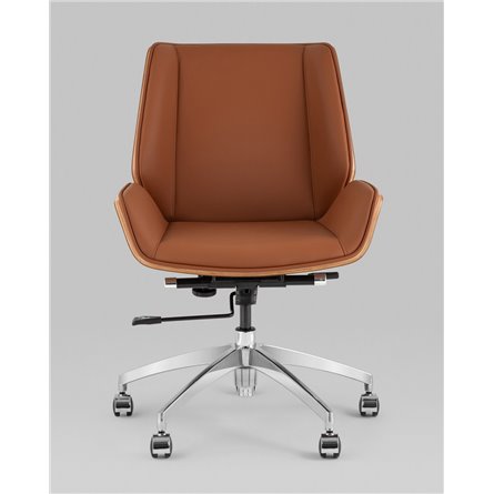 Компьютерное кресло|TopChairs|офисное TopChairs Crown SN коричневый