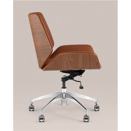 Компьютерное кресло|TopChairs|офисное TopChairs Crown SN коричневый