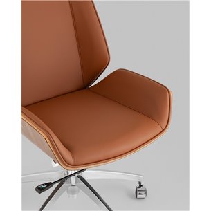 Компьютерное кресло|TopChairs|офисное TopChairs Crown SN коричневый