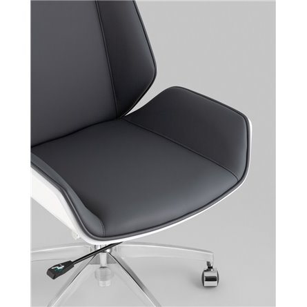 Компьютерное кресло|TopChairs|офисное TopChairs Crown SN серо-голубой