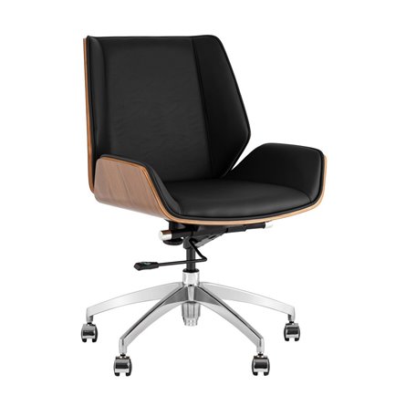 Кресло офисное TopChairs Crown SN черный